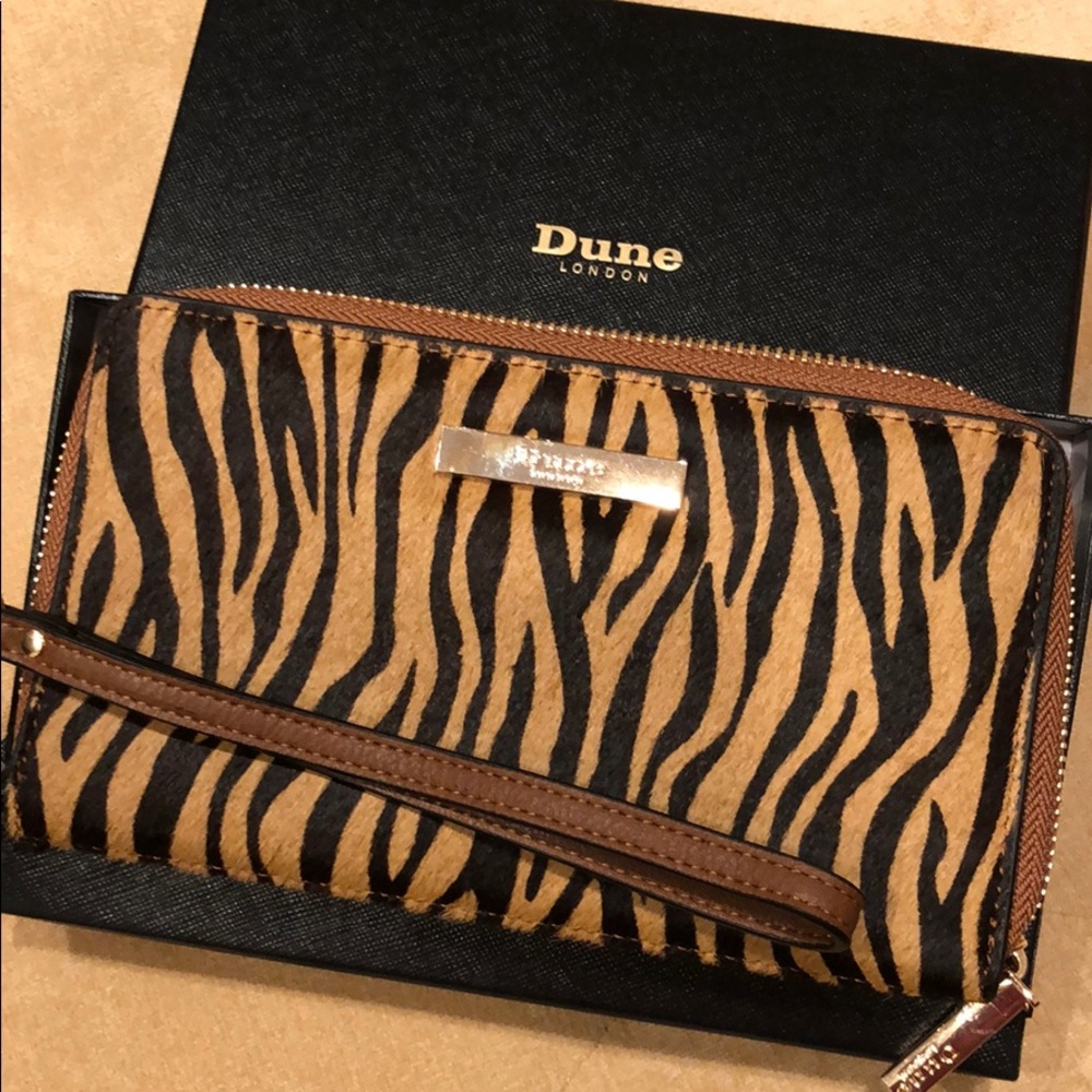 Calf Hair wristlet by Dune London - New in Box
